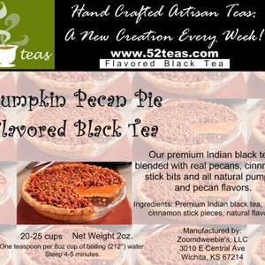 Pumpkin Pecan Pie Flavored Black from 52teas