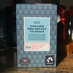 Fairtrade English Breakfast teabags from Marks & Spencer Tea