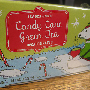 Candy Cane Green Tea from Trader Joe's
