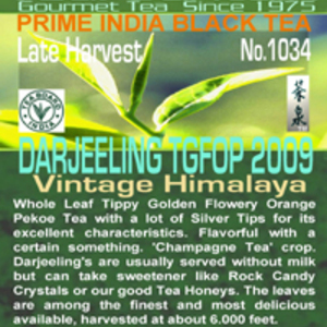 Darjeeling Vintage Himalaya TGFOP from TeaFountain