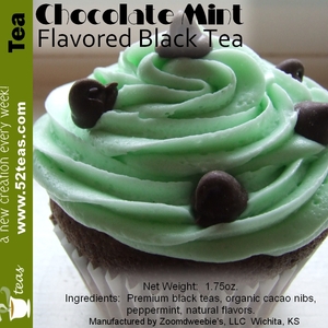 Chocolate Mint Flavored Black Tea from 52teas