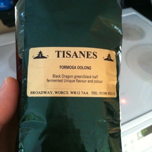 Formosa Oolong from Tisanes Tearooms
