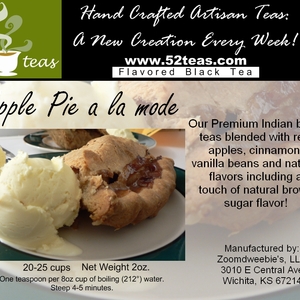 Apple Pie a la mode from 52teas