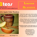 Frank's Apple Cider Rooibos from 52teas