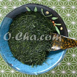 "Ujibashi San no Ma" (Kirameki) Uji Asamushi Sencha from O-Cha.com