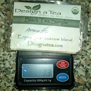 Black Amaretto from Design a Tea