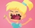 Draw a screaming little girl in Illustrator