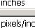 Image Size & Resolution