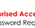 Create a Password Protected Section