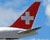 Animated plane flying through cloud