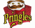 Pringle chip logo as wall graffiti
