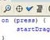 Drag an Object using ActionScript