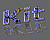 Design a flower in glass text effect