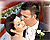Wedding Couple In A Wine Glass
