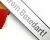 Corner Message Strip Banner