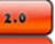 Glossy Orange Web 2 Button