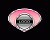 Pink Drop Shape Logo
