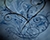Abstract Blue Floral Background