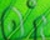 Water text on a leaf effect
