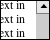 Hide/View the Scrollbar Component