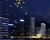 Stars animation above the city