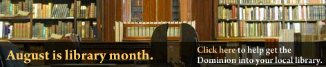 August is Library Month!