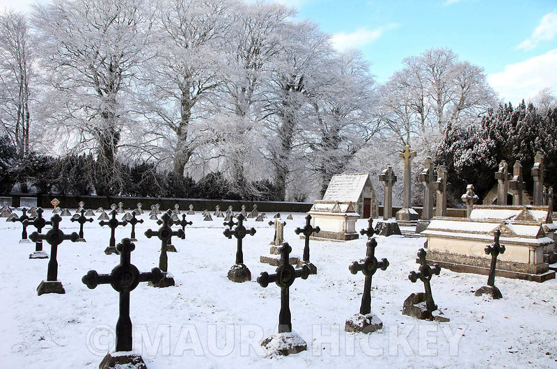 Maynooth College grave yard..08.01.09..Pic. Maura Hickey/086 8541130.