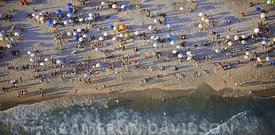 Aerial Brazil (Brasil) Avenue Lucio Costa