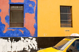 Colorful street in Trujillo