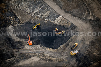 Coal Mine near Forth, South Lanarkshire, Scotland