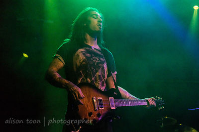 Dan Oke, guitar, The Fallen State