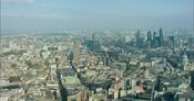 London Aerial Footage of Smithfield Market.