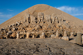 East terrace Mount Nemrut.