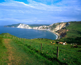 Worbarrow Bay near Lulworth, Dorset.