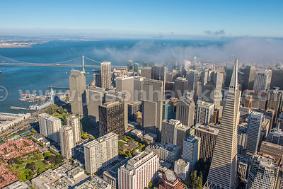 San Francisco, California, aerial view,