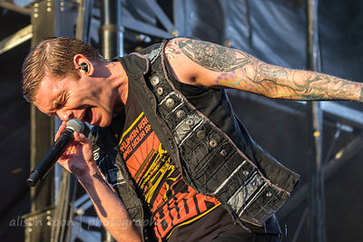 Brent Smith, vocals, Shinedown