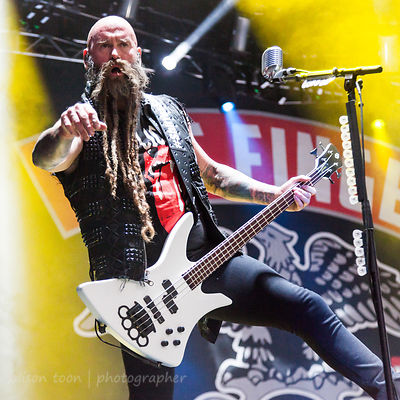 Chris Kael, bass, Five Finger Death Punch
