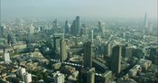 London Aerial Footage of the Barbican