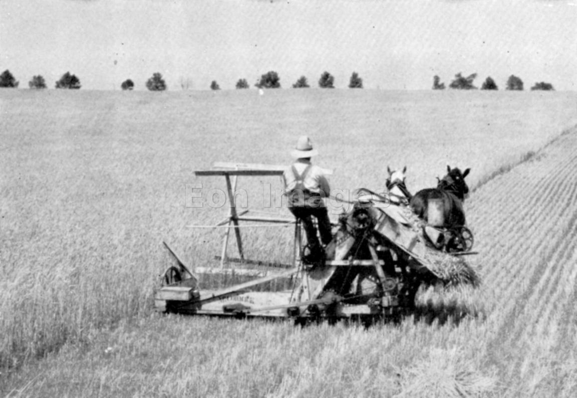 Eon Images McCormick twine binder of 1881