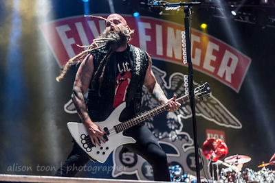 Chris Kael, bass, Five Finger Death Punch