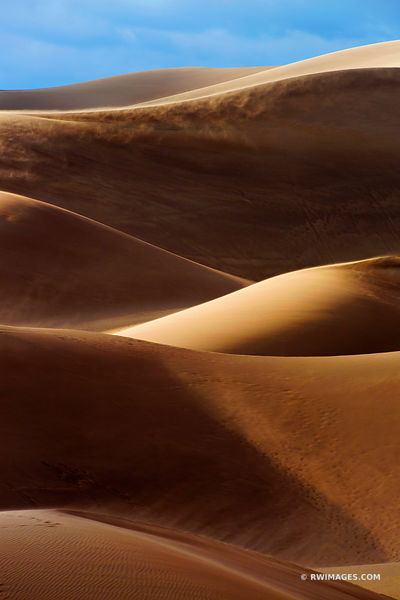 GREAT SAND DUNES NATIONAL PARK COLORADO COLOR VERTICAL