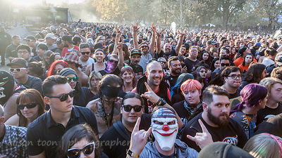 People having fun at Aftershock