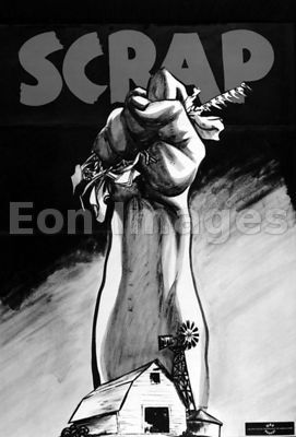 WWII scrap drive poster