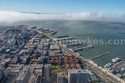 San Francisco, California, aerial view,