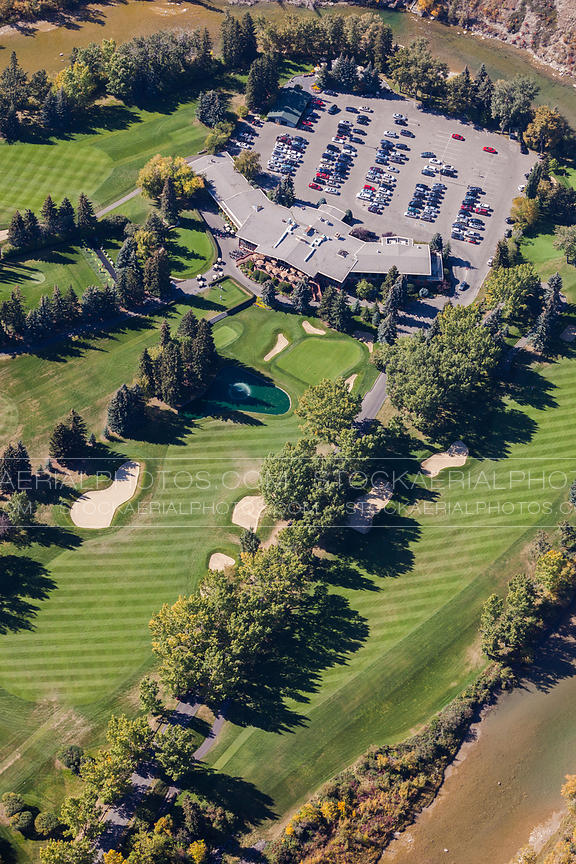 Aerial Photo Calgary Golf and Country Club