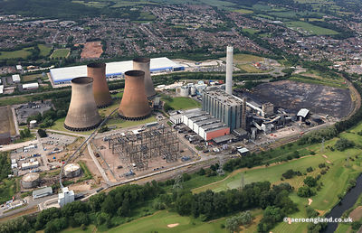 Rugeley Power Station taken on its last day of operation.