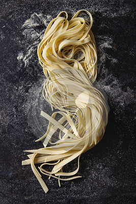 Homemade uncooked pasta