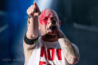 Ivan Moody, vocals, Five Finger Death Punch
