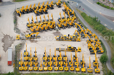 JCB Factory near Uttoxeter, Staffordshire