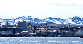 Reykjavik, vu de la mer Reykjavik Islande 05/16